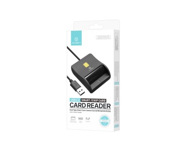 Techancy Leitor de cart�o inteligente MI0631, USB 2.0, suporta v�rios tipos, compat�vel com v�rios s