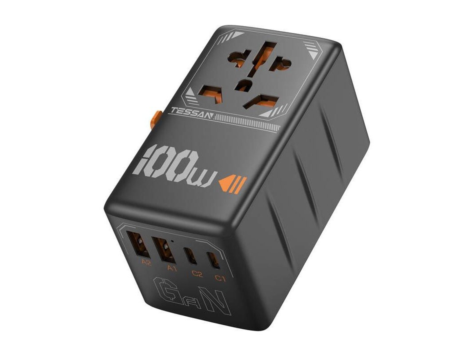Adaptador de viaje TESSAN TS-WTA04