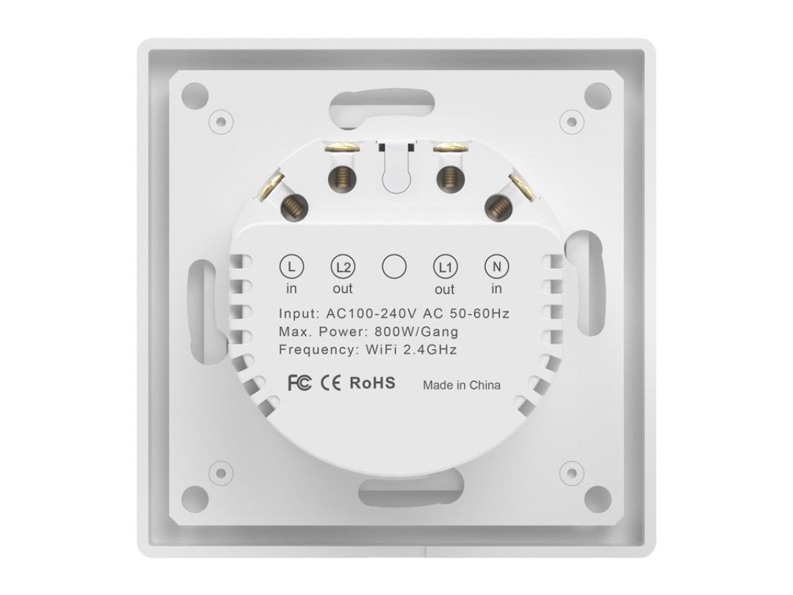 Avatto TS20-EU-W2 WiFi touch light switch