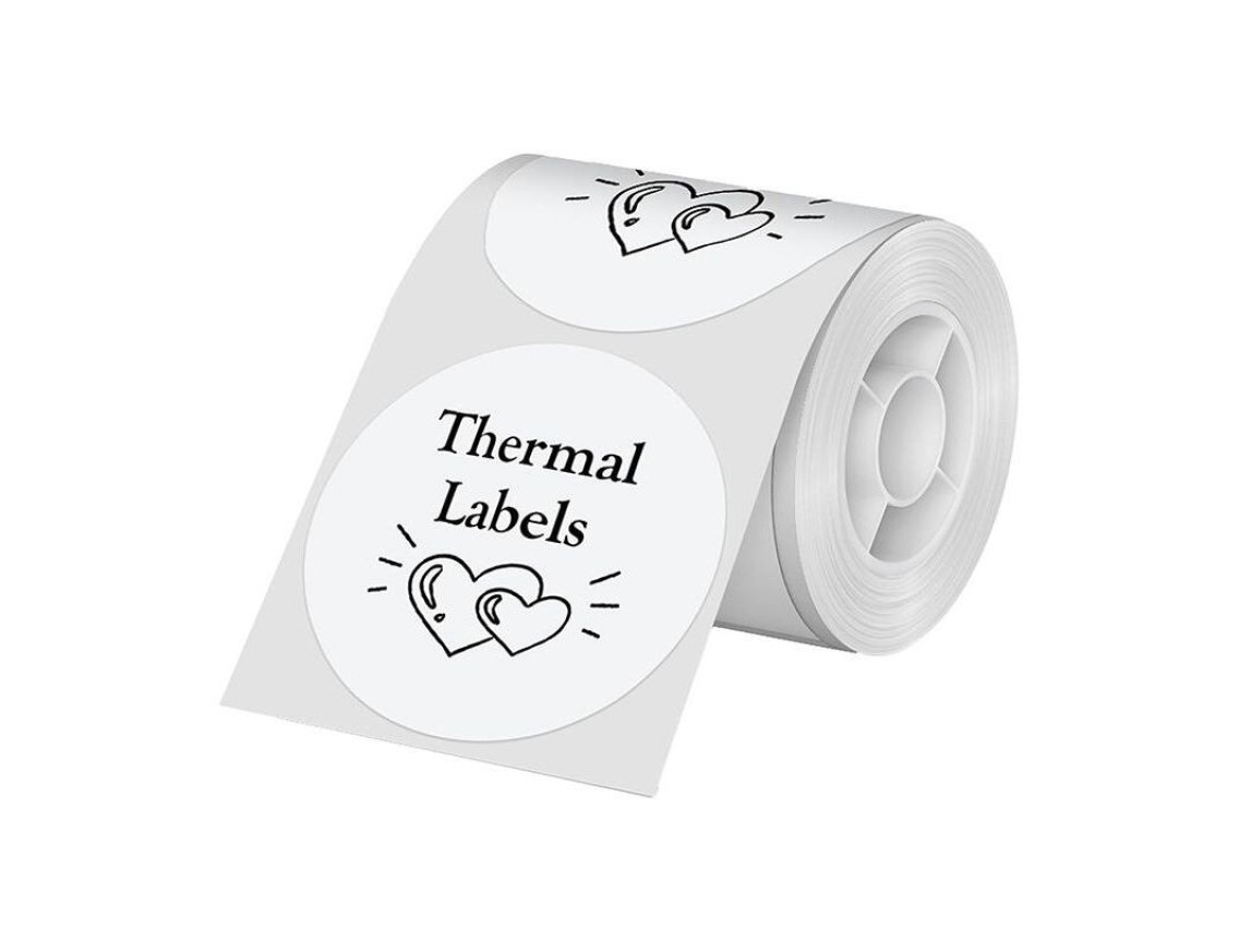 Etiqueta t�rmica Nelko para impressora de etiquetas PM220 (branca, 50*50 mm)