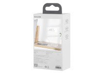 Cable Baseus Simple Wisdom USB-Lightning 1,5 m 2,4A blanco 2 uds Cable Baseus Simple Wisdom USB-Lightning 1,5 m 2,4A blanco 2 uds