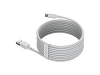 Cable Baseus Simple Wisdom USB - USB-C 1,5 m 5A blanco 2 uds Cable Baseus Simple Wisdom USB - USB-C 1,5 m 5A blanco 2 uds