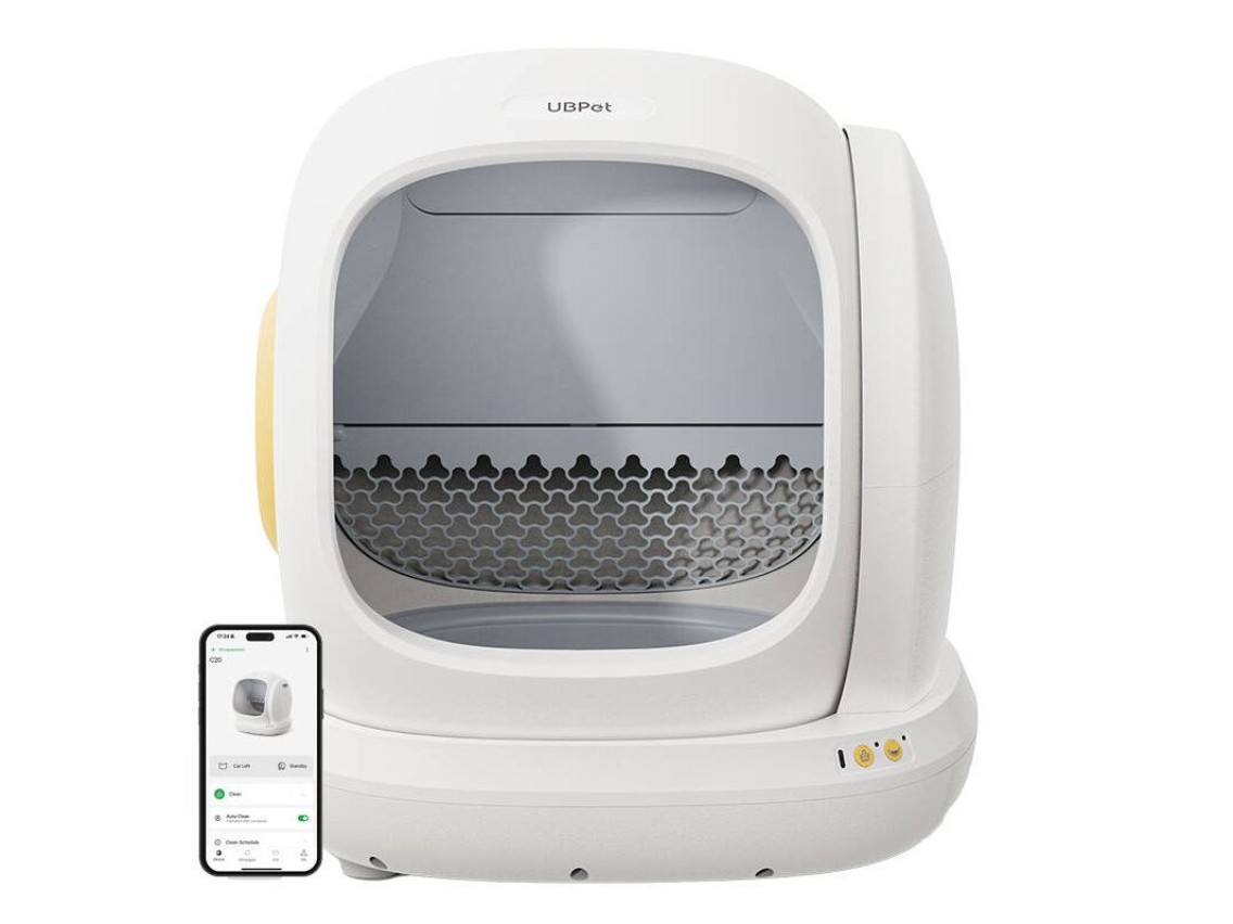 Caja de arena inteligente autolimpiante para gatos UBPet C20