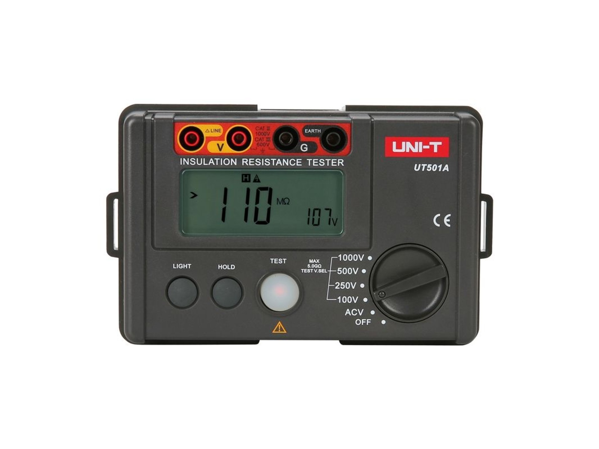 Testador de resistência de isolamento UNI-T UT501A