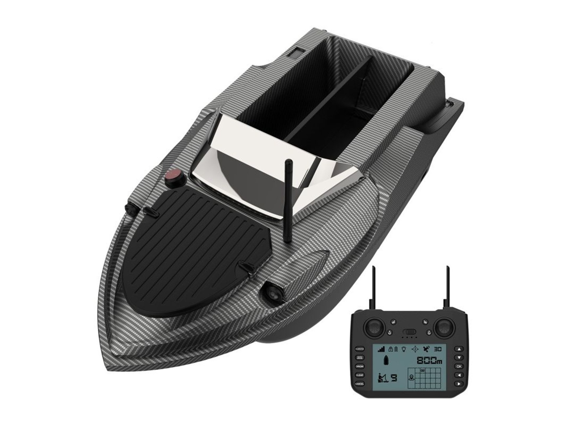 Barco de isca Flytec V080 Fishfinder 20000mAh