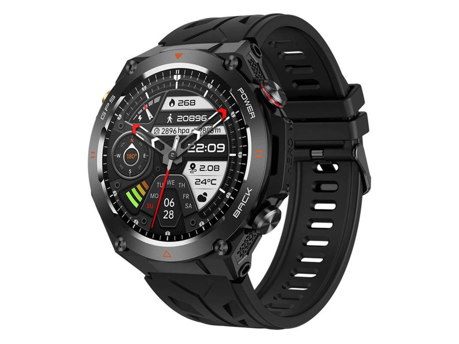 Colmi V75 smartwatch (black)