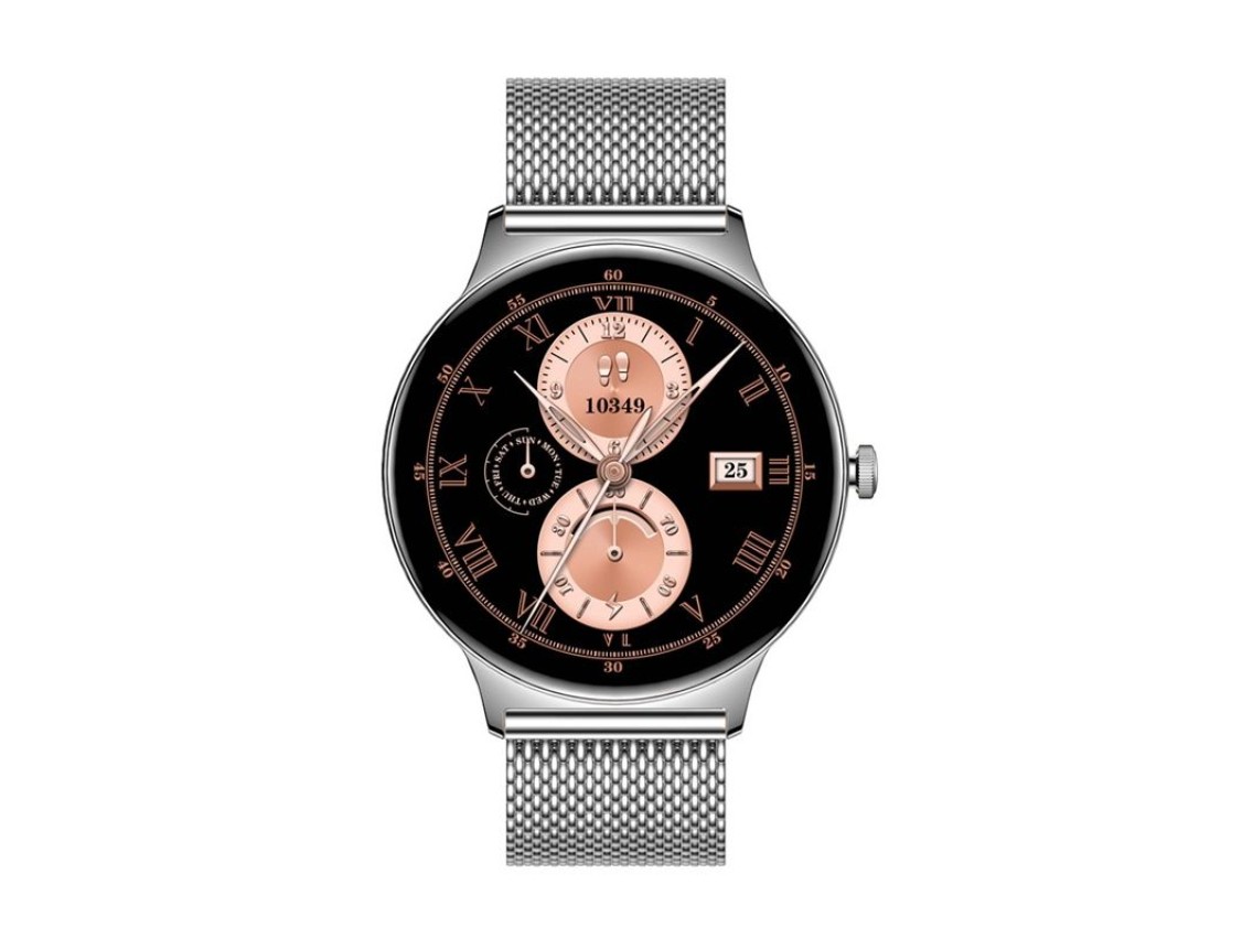Reloj inteligente Colmi V89 (acero plateado)