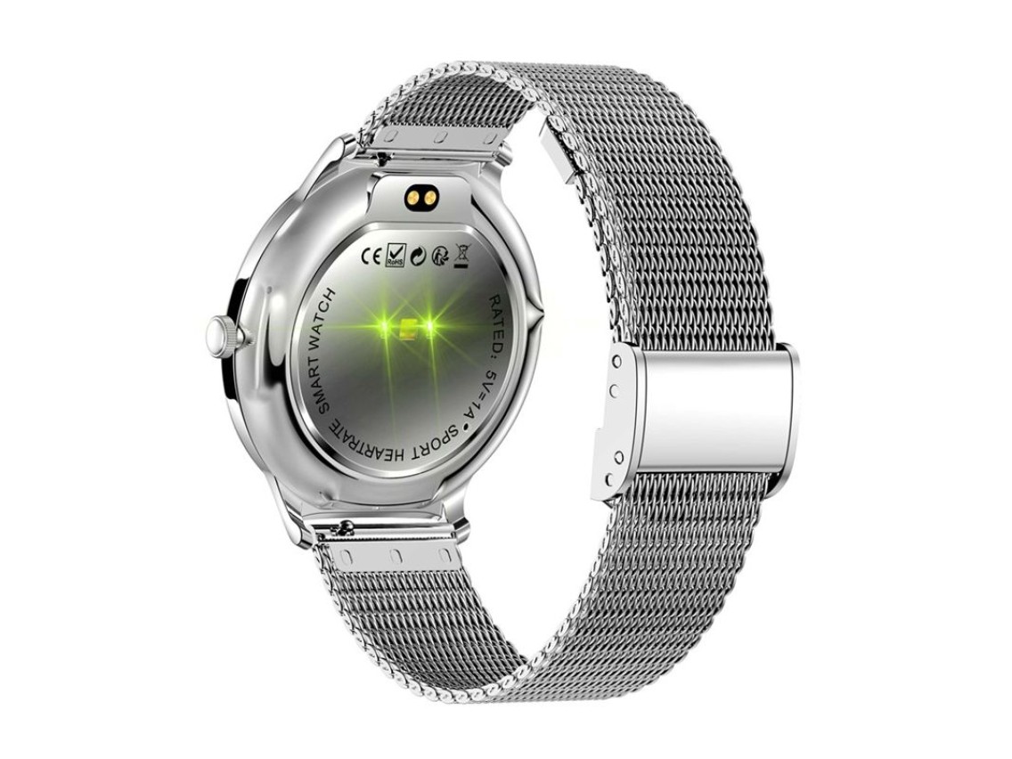 Reloj inteligente Colmi V89 (acero plateado)