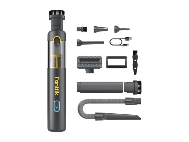 Aspiradora port�til inal�mbrica para coche V8 Apex (gris)