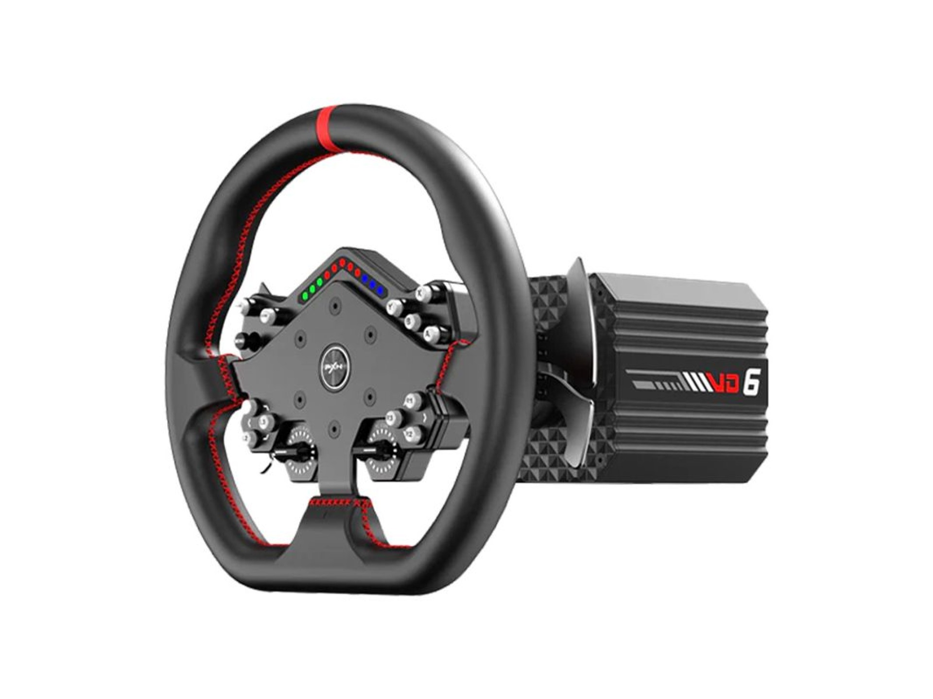 Conjunto de juego PXN VD6 Bundle DP: base VD6 + volante WDS R2 + pedales + abrazadera Z9