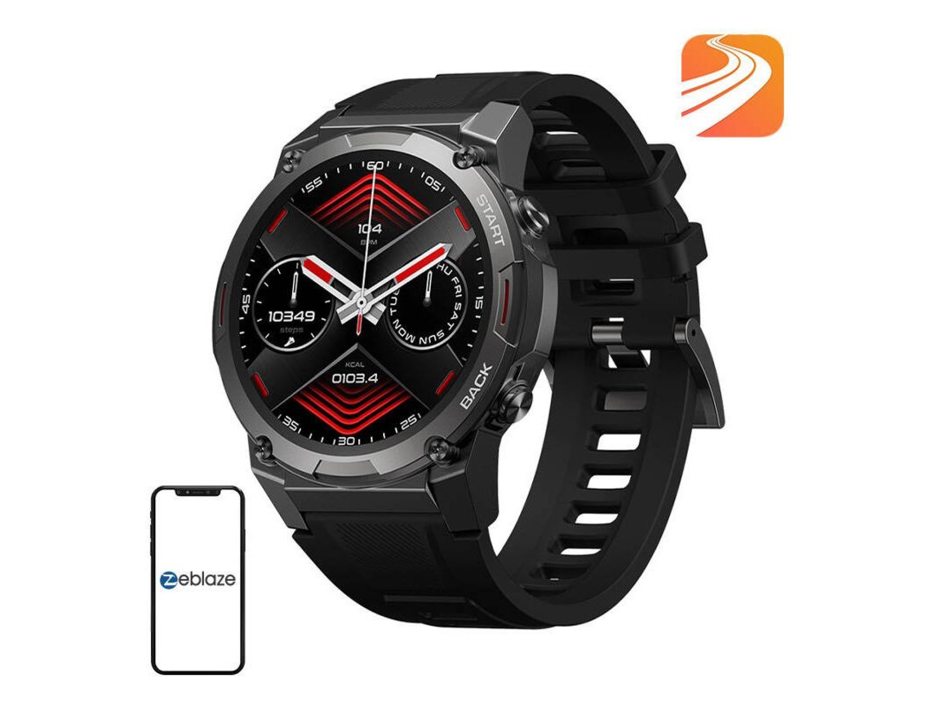 Reloj inteligente Zeblaze VIBE 7 Pro (negro)