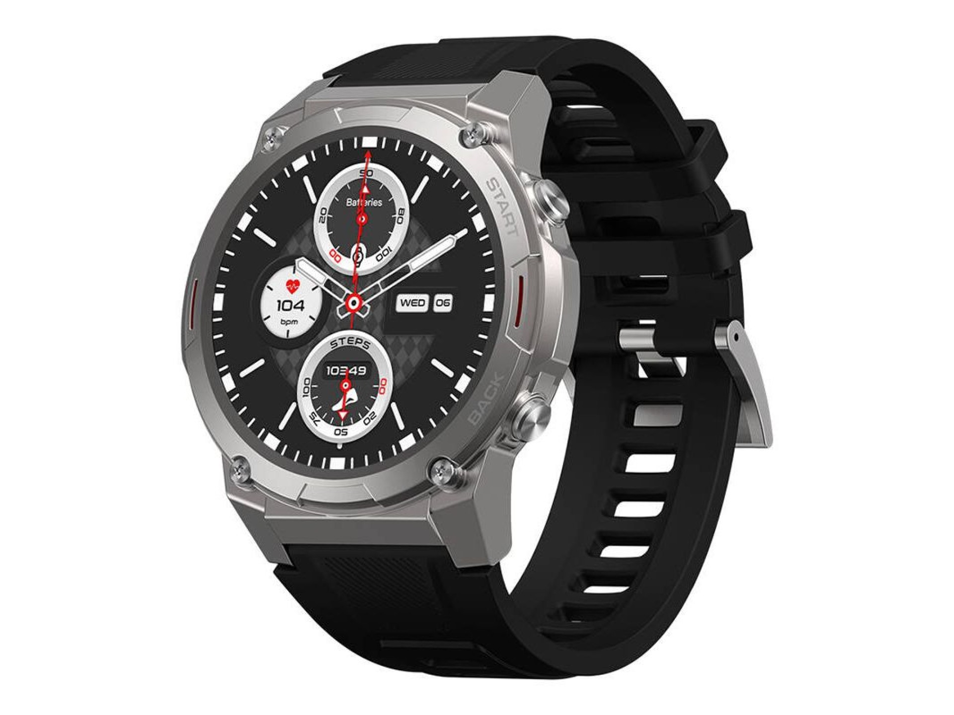Reloj inteligente Zeblaze VIBE 7 Pro (plata)