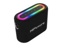 Caixa de som Bluetooth HiFuture Vocalist 200 + 2 microfones (preta)