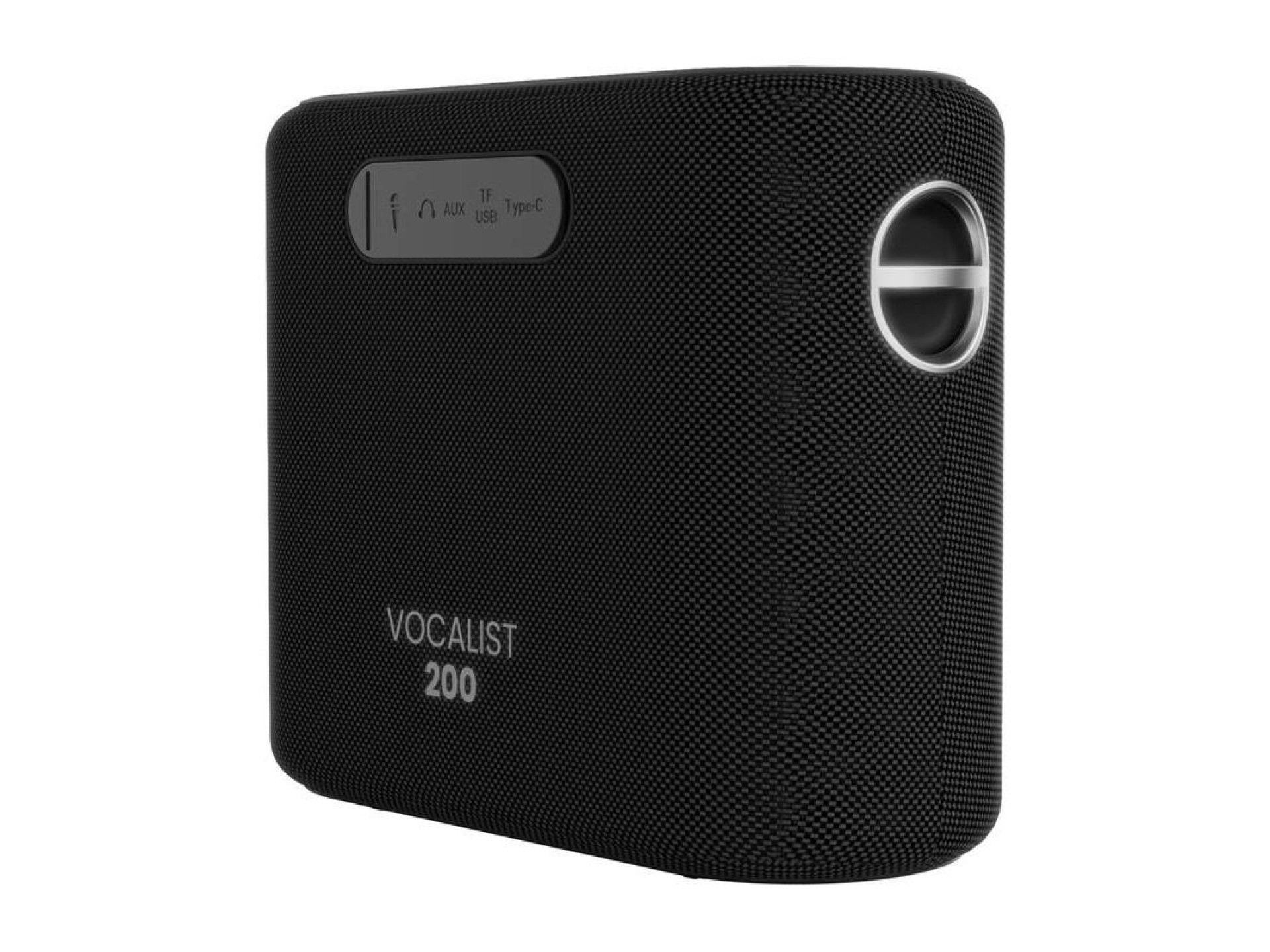 Caixa de som Bluetooth HiFuture Vocalist 200 + 2 microfones (preta)