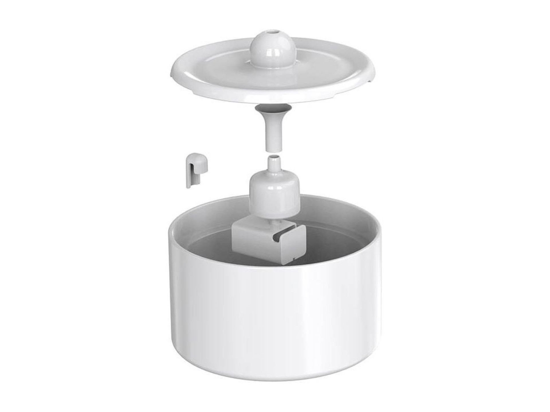 Fonte/bebedouro de cerâmica Petwant W5 para animais