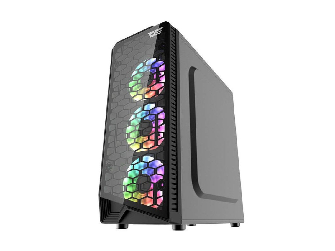Gabinete para computador Darkflash Water Square 5 (preto)