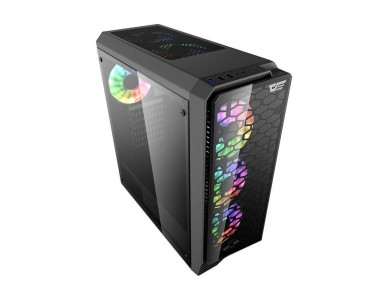 Gabinete para computador Darkflash Water Square 5 (preto)