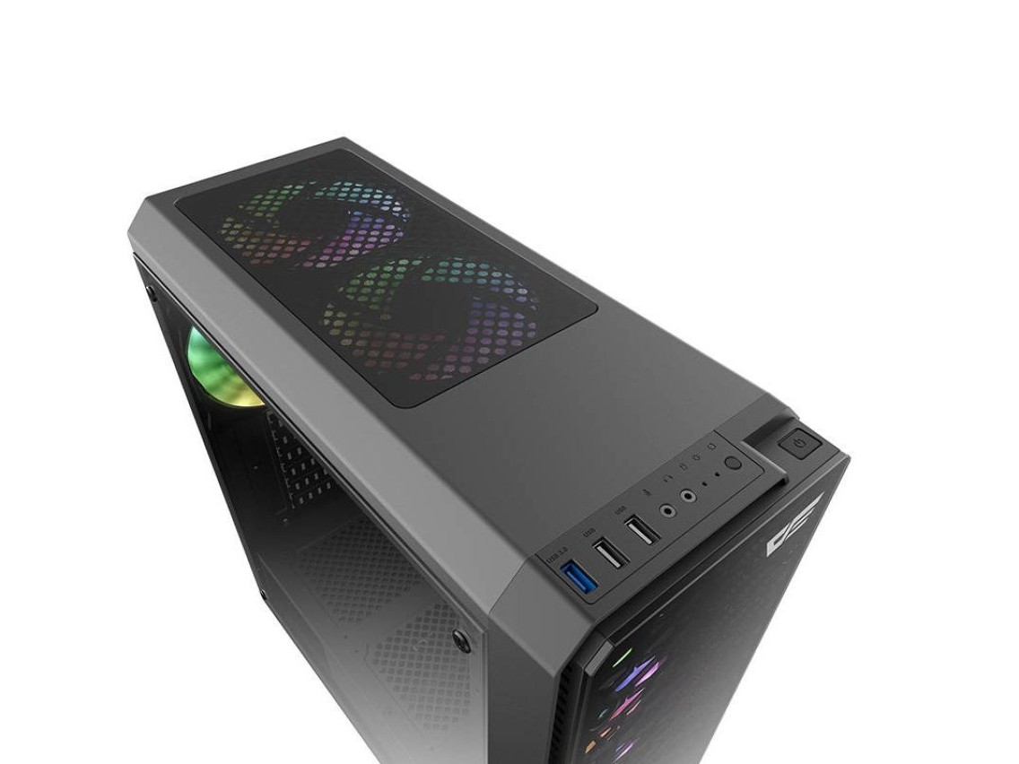 Gabinete para computador Darkflash Water Square 5 (preto)