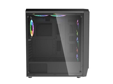 Gabinete para computador Darkflash Water Square 5 (preto)