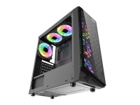 Gabinete para computador Darkflash Water Square 5 (preto)