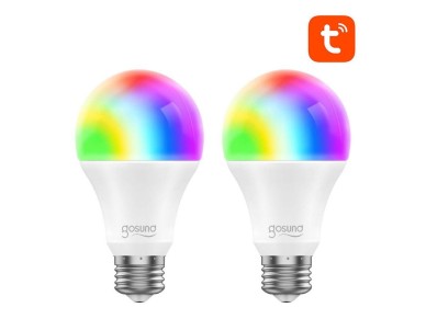 Smart Bulb WiFi RGB LED Gosund WB4-2 E27 (2-pack) Tuya