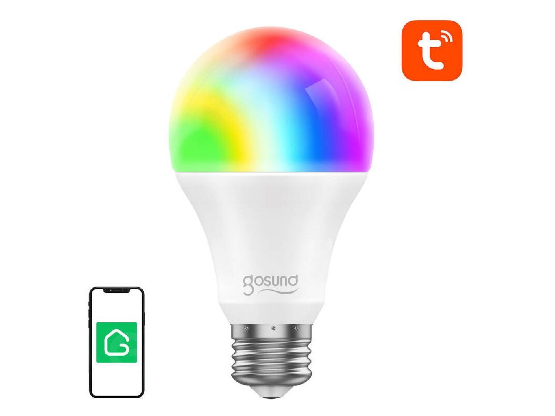 Bombilla LED inteligente RGB Gosund WB4 de 8 W y 800 lm para Tuya