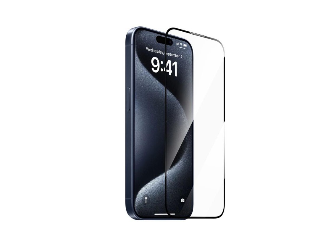 Cristal templado WIWU para iPhone 16 Plus 6,7" Wi-SQ008