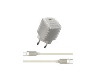 Carregador GaN WIWU Jello 20W Wi-U016 CC, plugue UE Carregador GaN WIWU Jello 20W Wi-U016 CC, plugue UE
