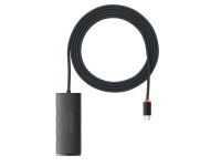 Baseus adapter HUB Lite USB-C to 4x USB 3.0 2,0m black Baseus adapter HUB Lite USB-C to 4x USB 3.0 2,0m black