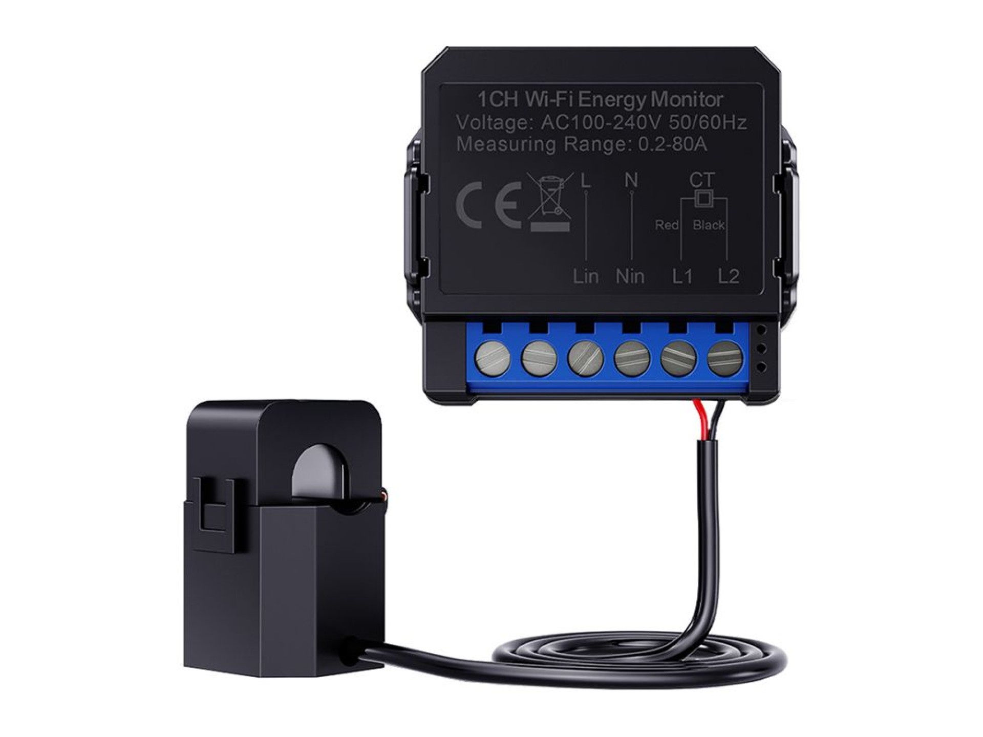 Avatto WiFi WPM16-1 smart bi-directional energy meter
