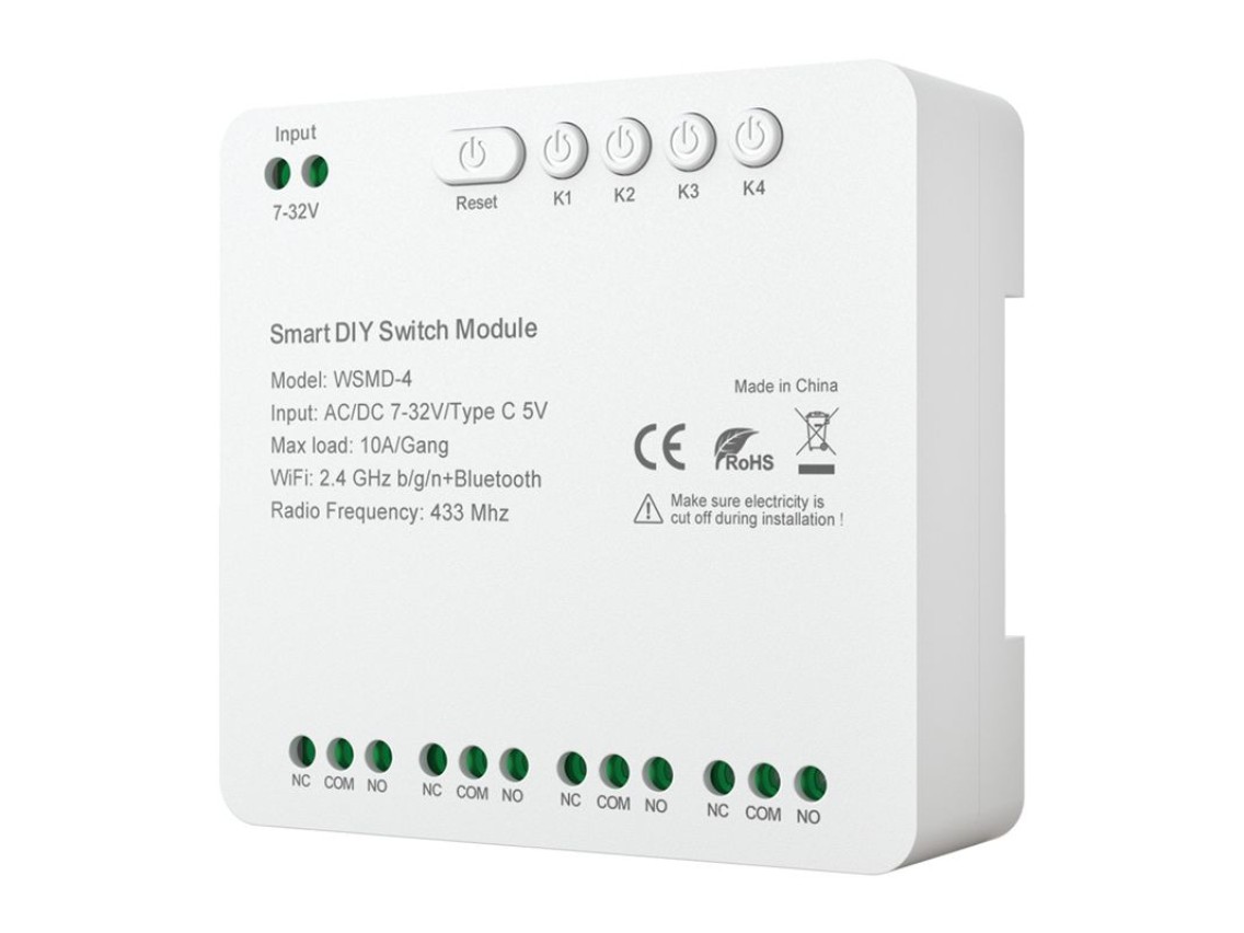 DIY Avatto WSMD-4 32V smart switch module