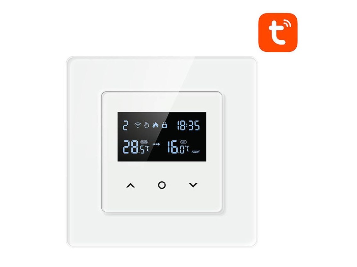 Smart Thermostat Avatto WT200-16A-W Electric Heating 16A WiFi TUYA