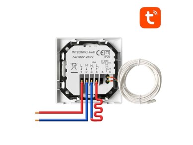 Smart Thermostat Avatto WT200-16A-W Electric Heating 16A WiFi TUYA Smart Thermostat Avatto WT200-16A-W Electric Heating 16A WiFi TUYA