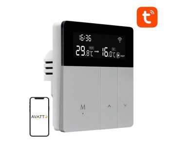 Avatto WT50 3A Wi-Fi smart DHW boiler thermostat TUYA