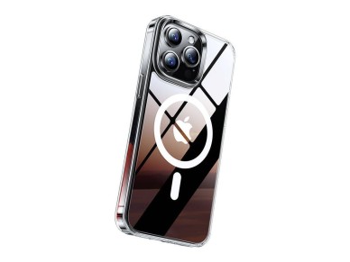 Funda Torras Diamond Clear-Mag para iPhone 15 PRO (transparente)