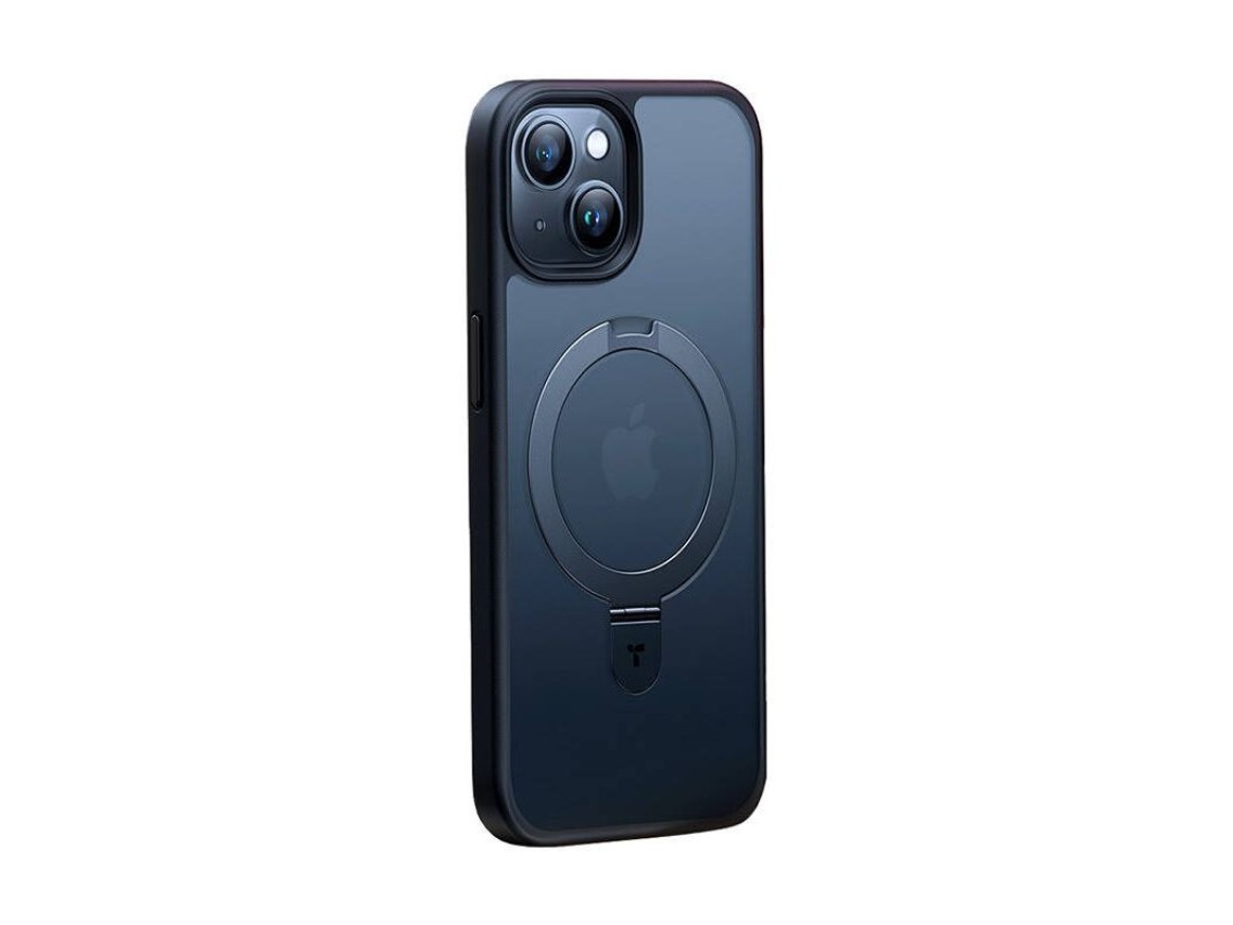 Torras phone case UPRO Ostand Matte for iPhone 15 (black)