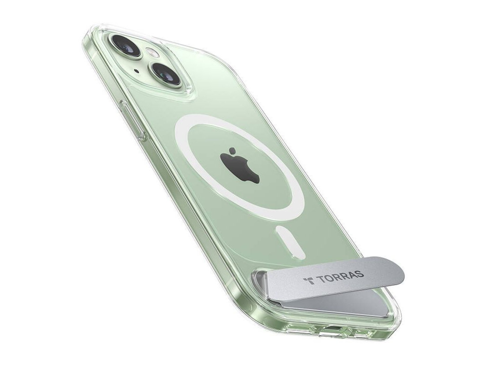 Capa para celular Torras UPRO Pstand para iPhone 15 (transparente