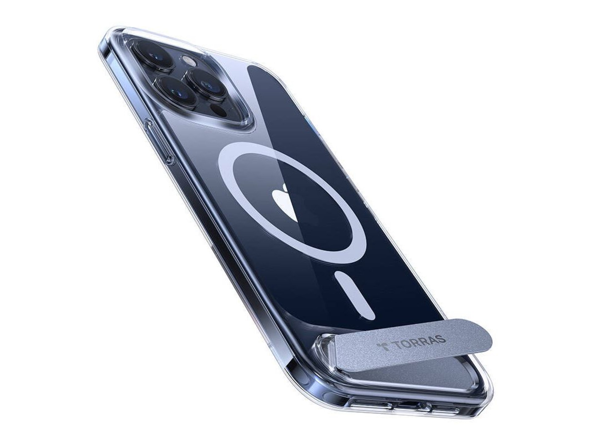 Torras phone case UPRO Pstand for iPhone 15 PRO (transparent
