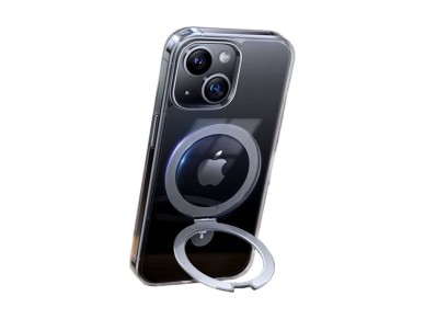 Funda Torras UPRO Ostand Clear para iPhone 15 (transparente)