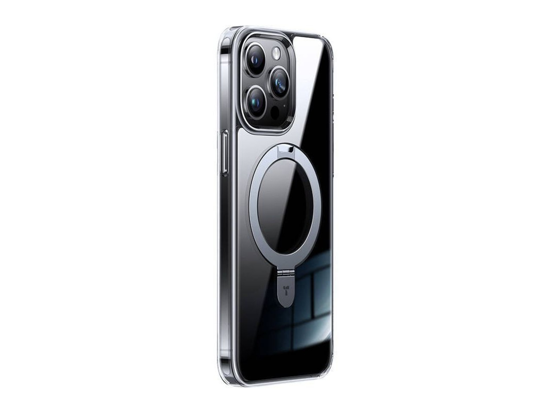 Torras phone case UPRO Ostand Clear for iPhone 15 PRO (transparent)