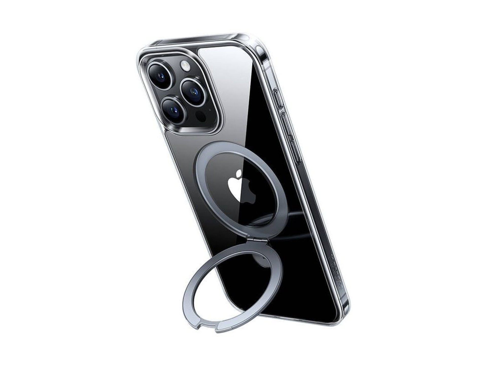 Torras phone case UPRO Ostand Clear for iPhone 15 PRO (transparent)