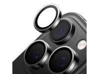 Protector de lente de cámara para iPhone 16 Pro (negro) Protector de lente de cámara para iPhone 16 Pro (negro)