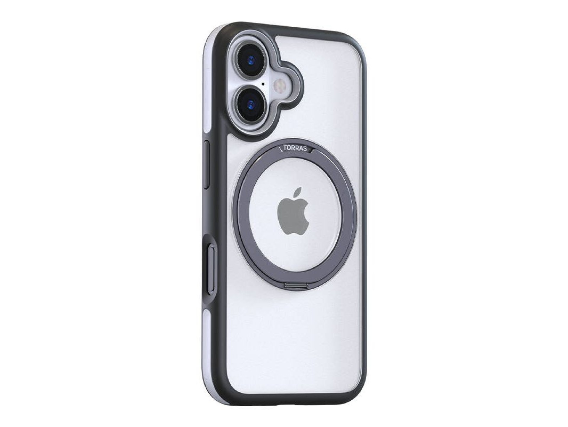 Torras Ostand R Fusion Case for iPhone 16 Plus (Black)