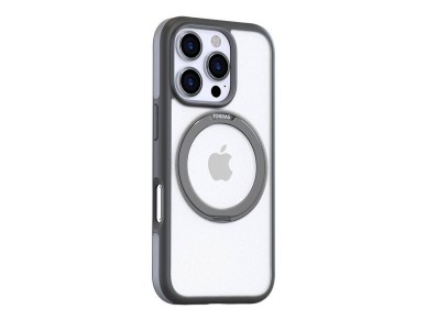 Funda Torras Ostand R Fusion para iPhone 16 Pro (gris)