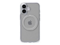 Funda Torras Ostand Pro para iPhone 16 (Transparente)