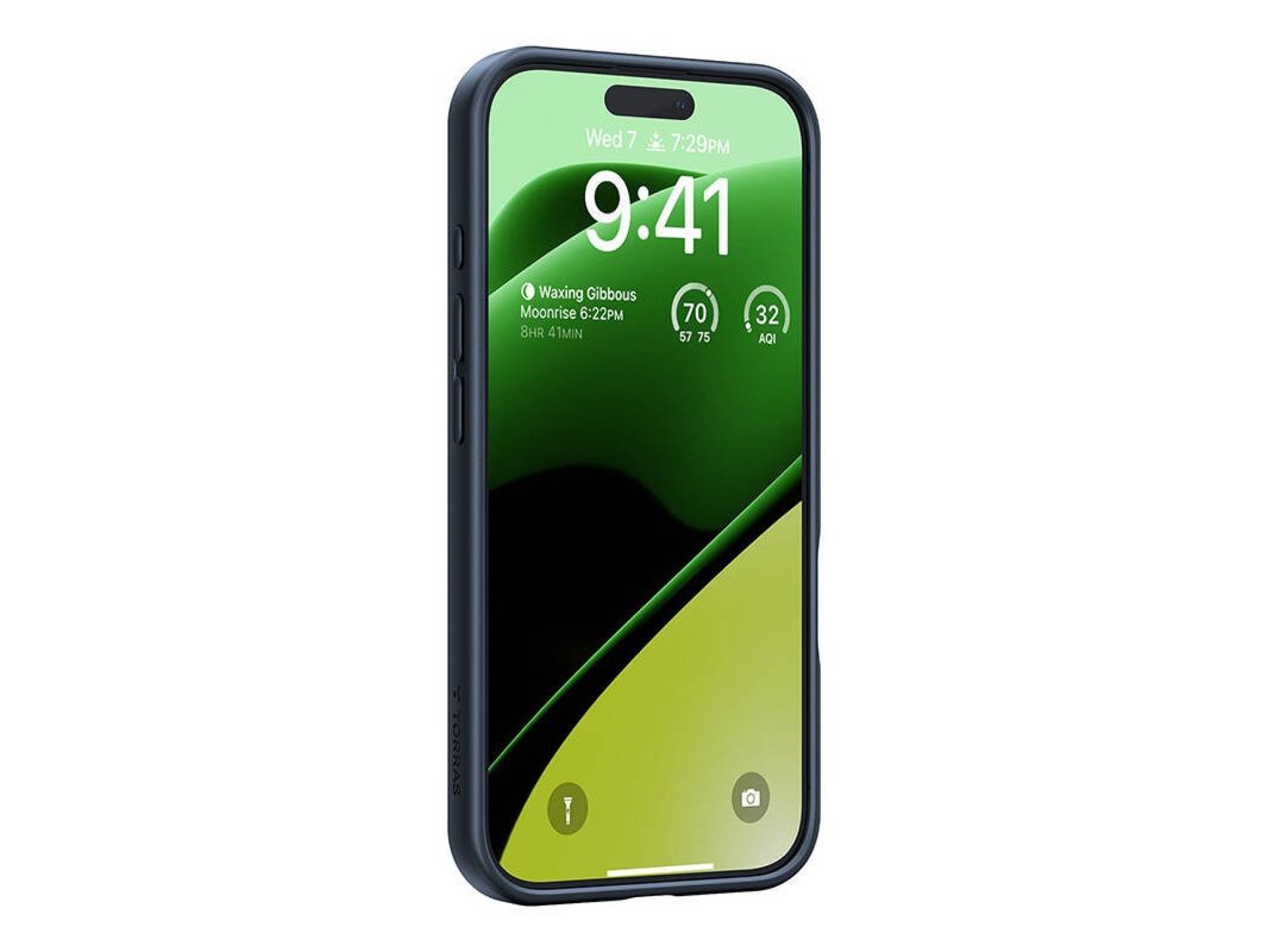 Torras Ostand Pro Case for iPhone 16 Plus (Black)