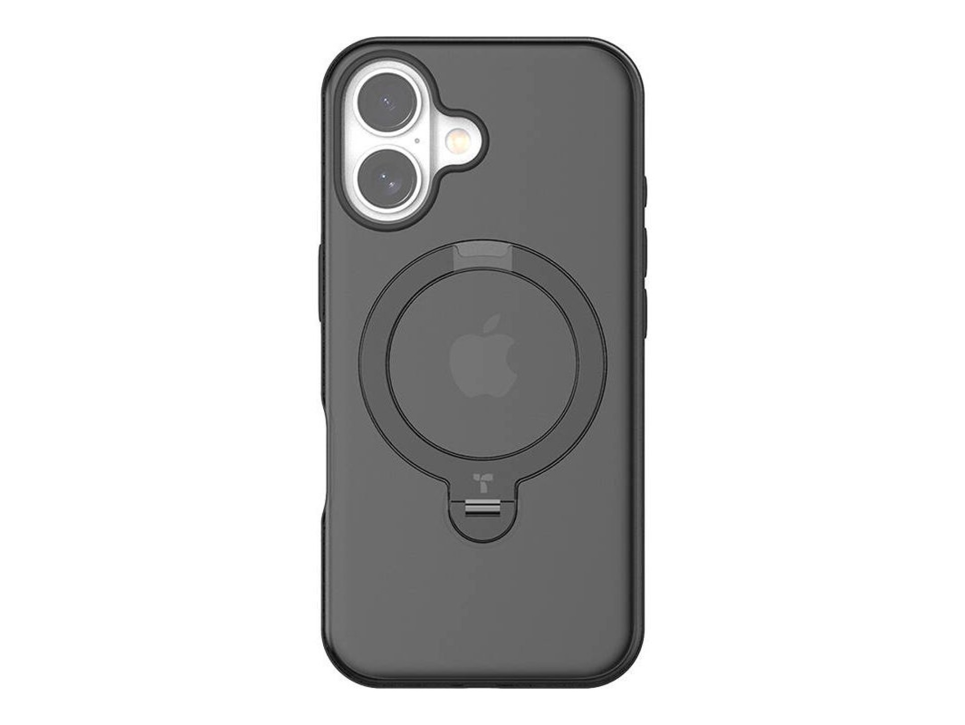 Funda Torras Ostand Spin para iPhone 16 Plus (negra)