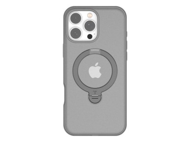 Funda Torras Ostand Spin para iPhone 16 Pro Max (gris)
