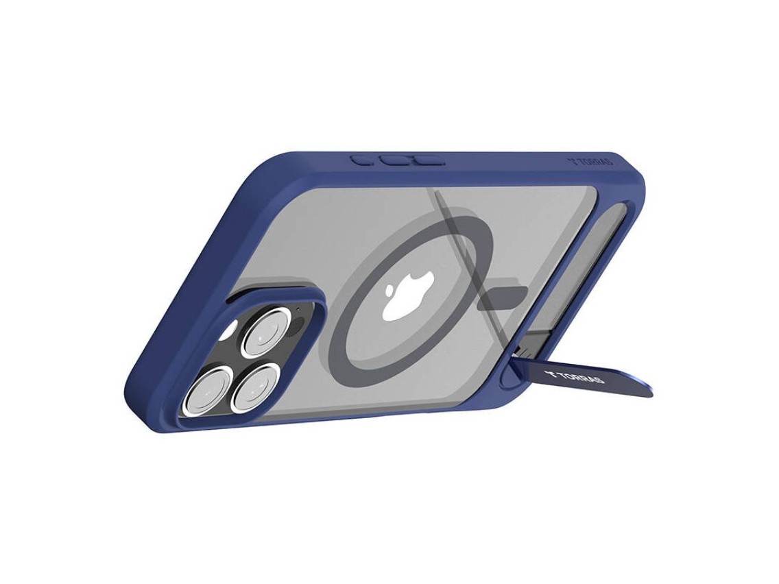 Capa Torras Pstand Series para iPhone 16 Pro (Azul)