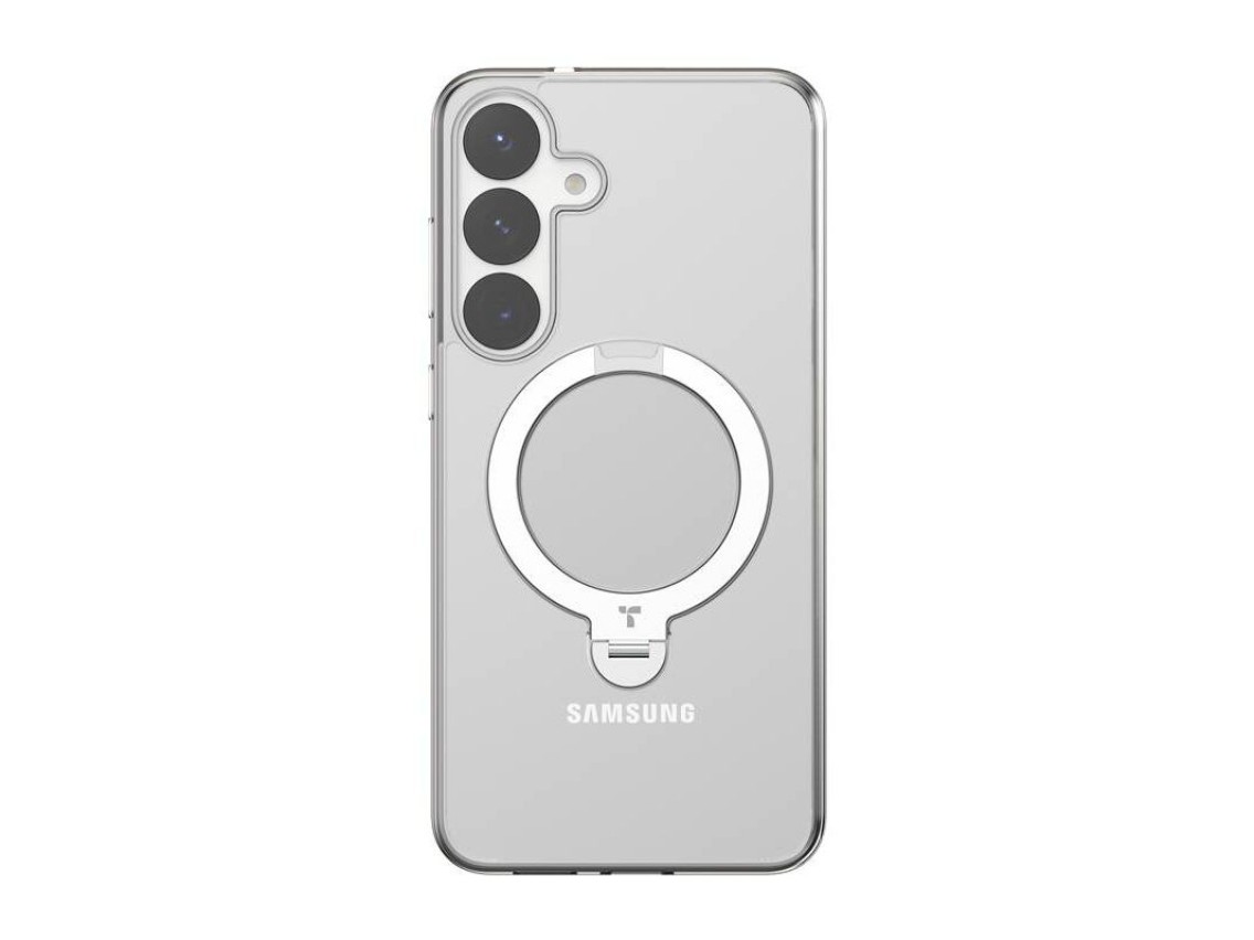 Torras Ostand Spin Series phone case for Samsung S25 (transparent)